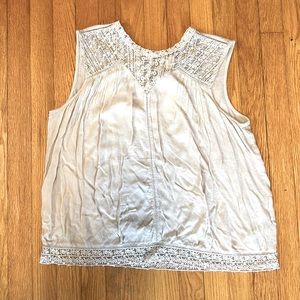 Japana Lace Tank top Size Large